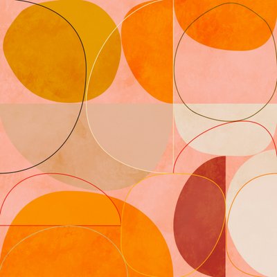 Primavera dai toni giallo curry in stile Mid-Century da Ana Rut Bre