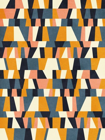 Rainbow Plus Shapes  Blu Senape 14 da Ana Rut Bre