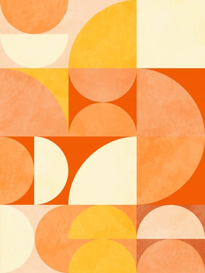 Primavera Mid Rhapsody Arancione 3 da Ana Rut Bre