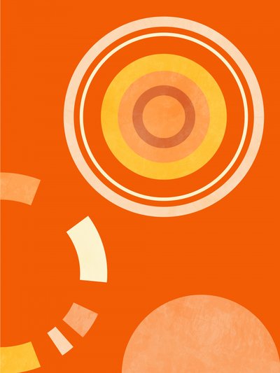 Primavera Mid Rhapsody Arancione 4 da Ana Rut Bre