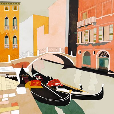 Gondole di Venezia da Ana Rut Bre