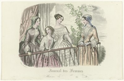 Journal des Femmes, ca. 1850, No. 1614 da Anaïs Colin Toudouze