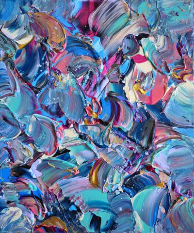 Vortici astratti dai colori vivaci da Anastasiya Devochkina