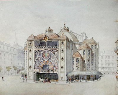Progetto per un teatro ideale da Anatole de Baudot
