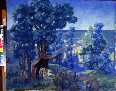 Bagnanti al mare da Anatoli Afanasyevich Arapov
