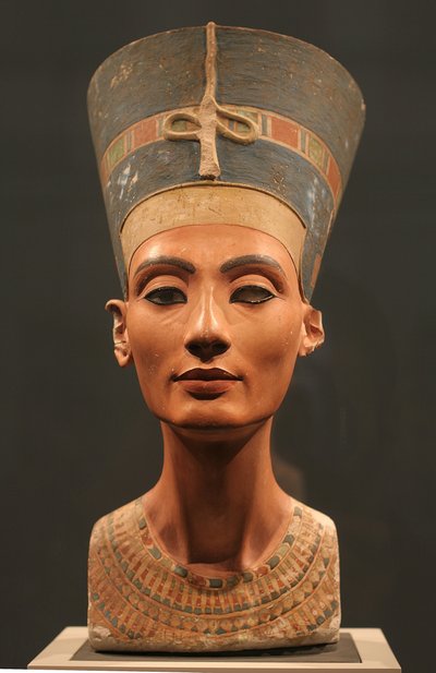 Busto di Nefertiti, ca 1350 a.C. da Ancient Egypt