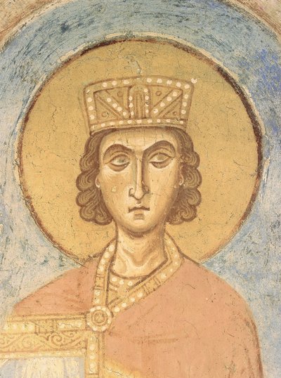 Re Salomone, XII secolo da Ancient Russian frescos