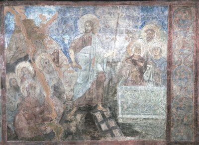 La discesa agli inferi da Ancient Russian frescos