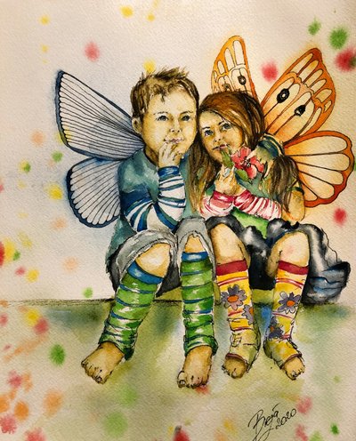 Bambini fatati e stravaganti da Anda Bieza