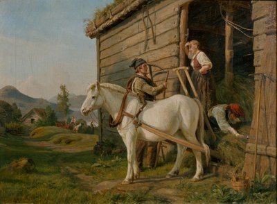 Trasporto di fieno da Anders Askevold