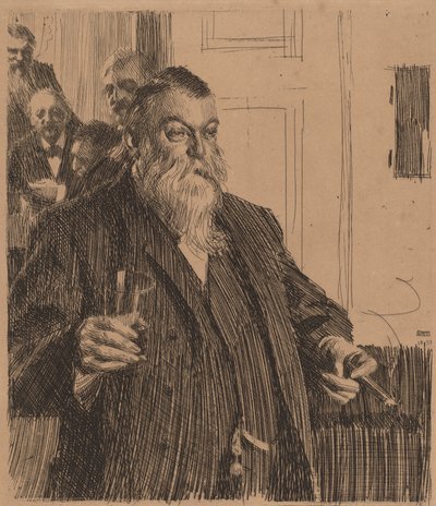 Un brindisi II da Anders Leonard Zorn