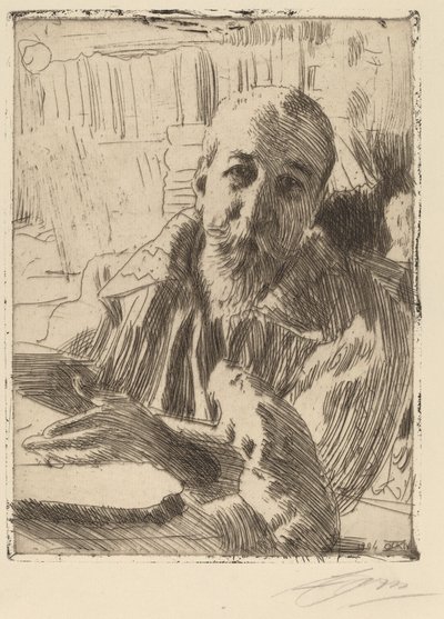 Anatole France da Anders Leonard Zorn