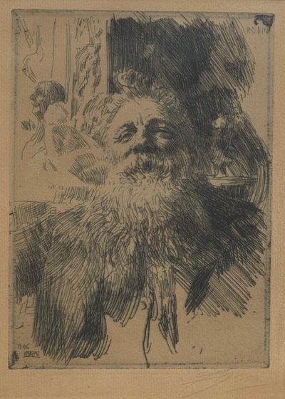 Auguste Rodin da Anders Leonard Zorn