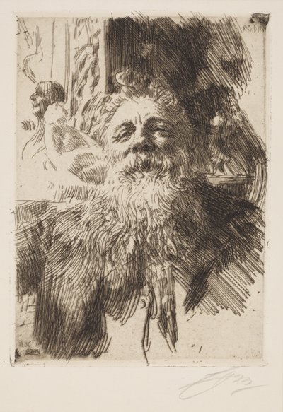 Auguste Rodin da Anders Leonard Zorn