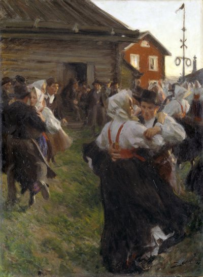 Ballo di mezza estate da Anders Leonard Zorn