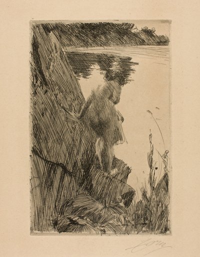 Bagnante da Anders Leonard Zorn