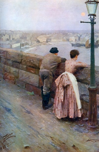 Pescatore, St Ives, 1888, 1912 da Anders Leonard Zorn