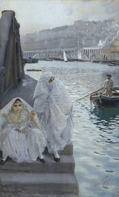 Dal porto di Algeri da Anders Leonard Zorn