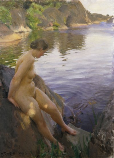 Da Sandham; Fran Sandham, 1906 da Anders Leonard Zorn