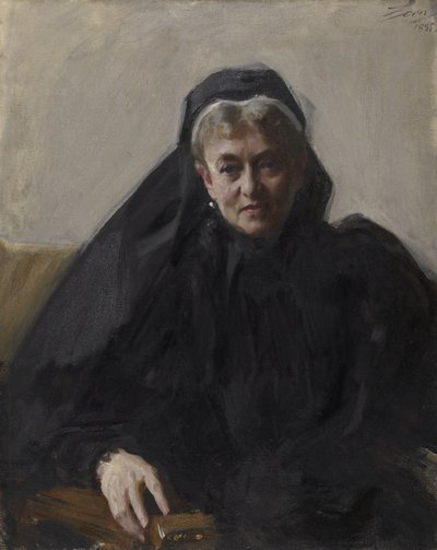 Maria Sheldon Scammon, 1895 da Anders Leonard Zorn