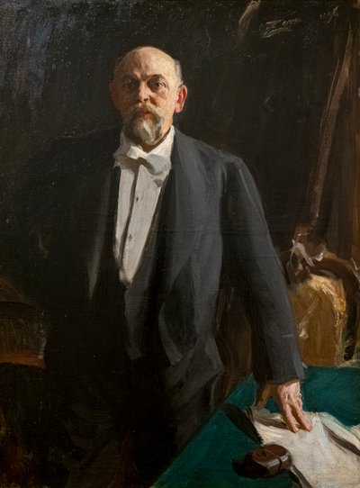 Ritratto di Savva Mamontov da Anders Leonard Zorn