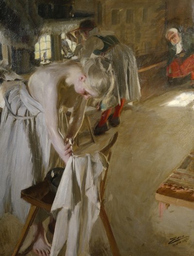 Domenica mattina da Anders Leonard Zorn