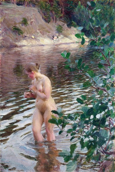 Il ruscello freddo da Anders Leonard Zorn