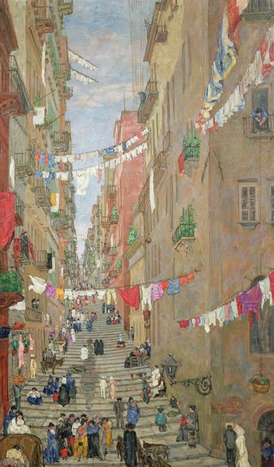 Pallonetto di Santa Lucia, Napoli da Anders Svarstad
