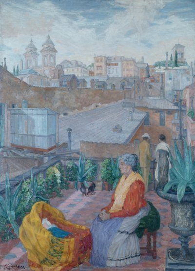Terrazza a Roma da Anders Svarstad