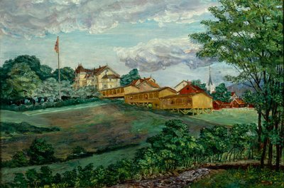 Senza titolo (olio su tela) da Anders Svarstad