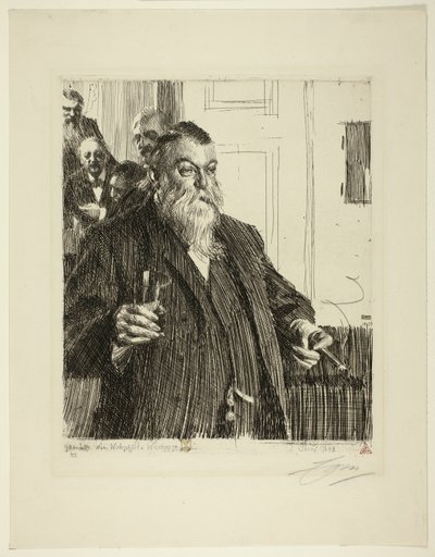 Un brindisi II da Anders Leonard Zorn