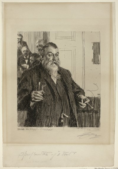 Un Brindisi II da Anders Leonard Zorn