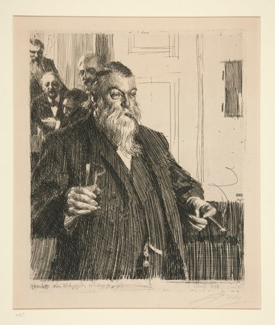 Un brindisi II da Anders Leonard Zorn