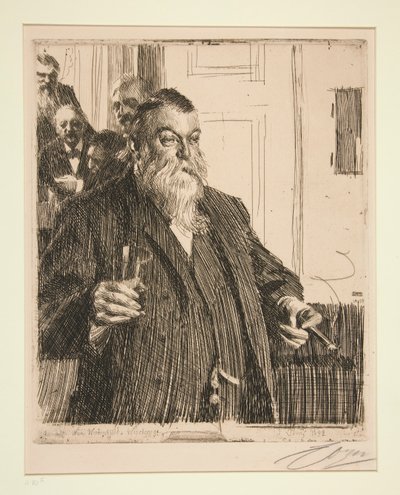 Un brindisi II da Anders Leonard Zorn