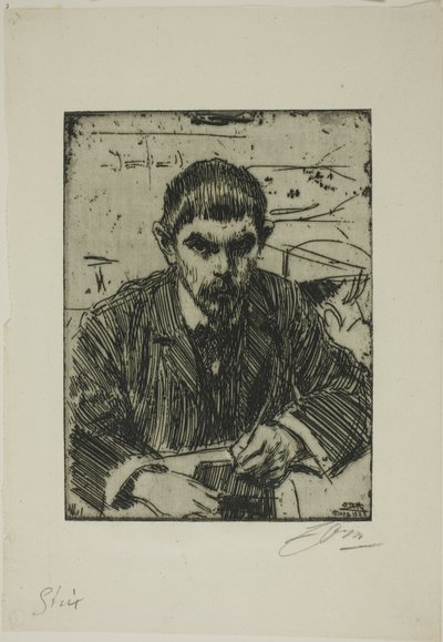 Albert Engström da Anders Leonard Zorn