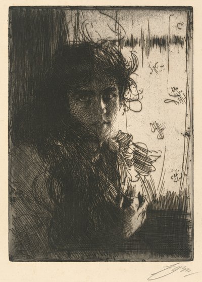 Una Ragazza Irlandese da Anders Leonard Zorn