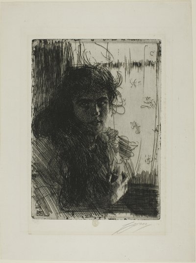 Una ragazza irlandese o Annie da Anders Leonard Zorn