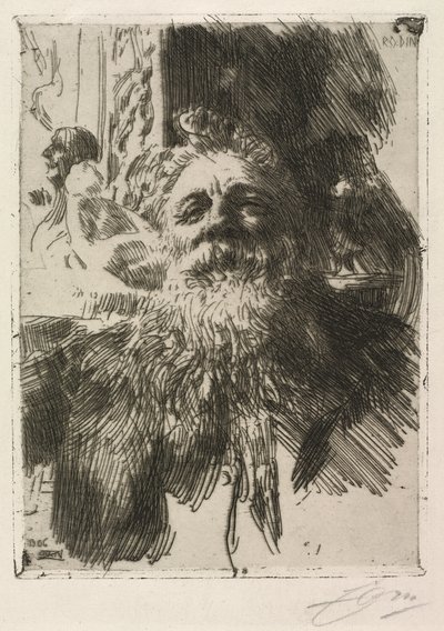 Auguste Rodin da Anders Leonard Zorn