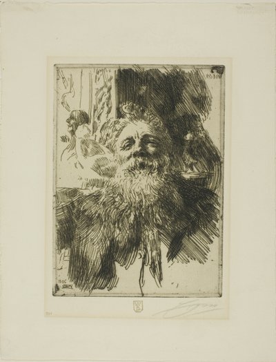 Auguste Rodin da Anders Leonard Zorn