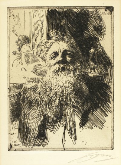 Auguste Rodin da Anders Leonard Zorn