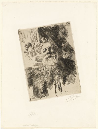 Auguste Rodin da Anders Leonard Zorn