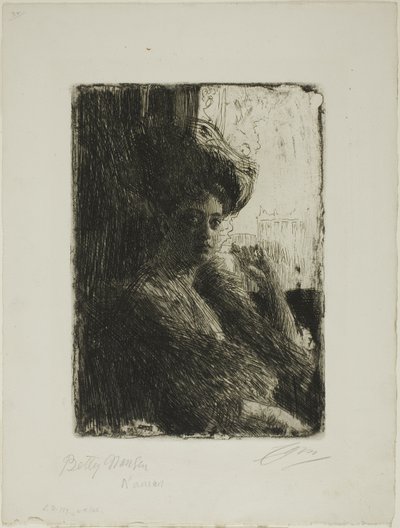 Betty Nansen da Anders Leonard Zorn