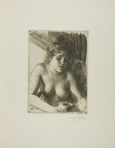 Busto da Anders Leonard Zorn