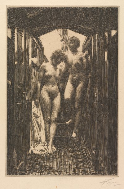 Capanna da Anders Leonard Zorn