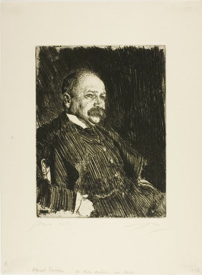 Colonnello Lamont III (Busto) da Anders Leonard Zorn