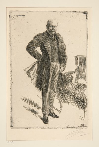 Colonnello Lamont I da Anders Leonard Zorn