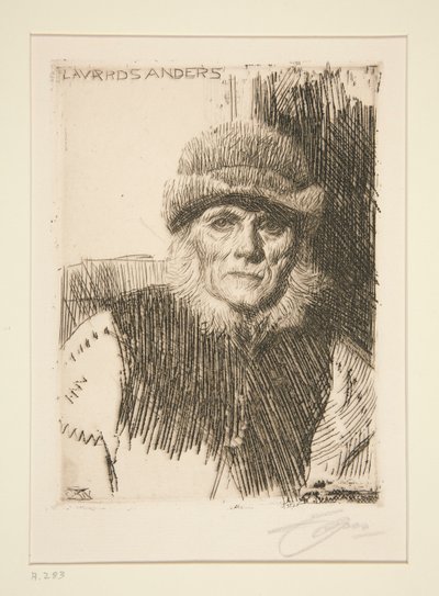 Contadino dalecarliano da Anders Leonard Zorn