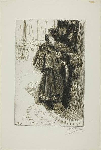 Effetto di notte III da Anders Leonard Zorn