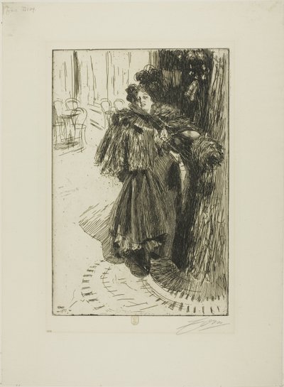 Effetto di notte III da Anders Leonard Zorn