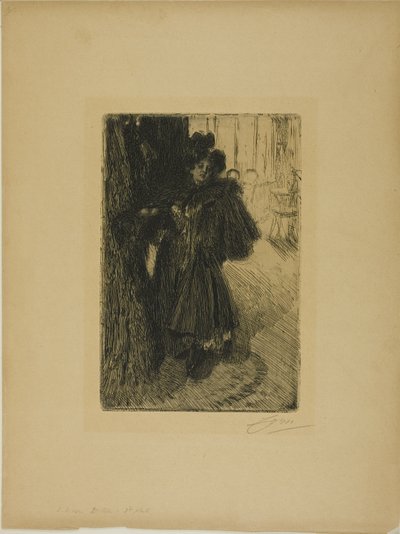 Effetto di notte II da Anders Leonard Zorn